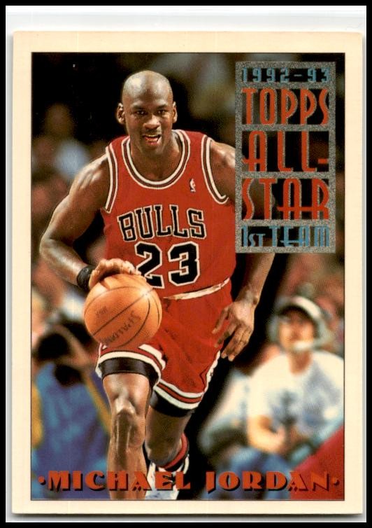 1993-94 Topps #101 Michael Jordan Chicago Bulls