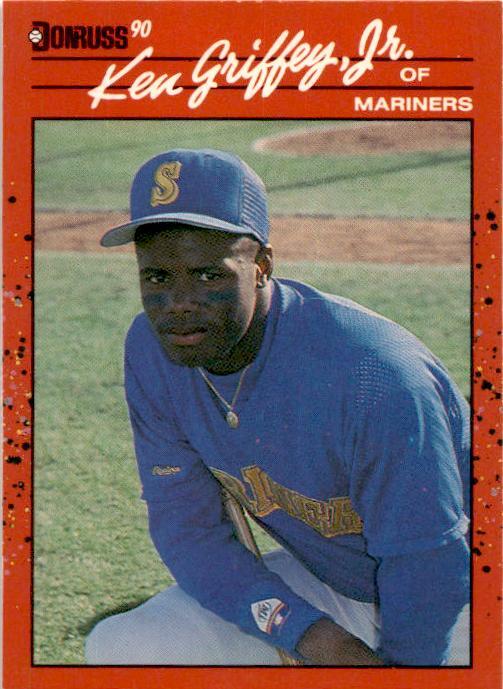 1990 Donruss #365b Ken Griffey Jr. Seattle Mariners