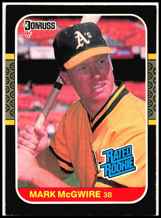 1987 Donruss #46 Mark McGwire Oakland Athletics