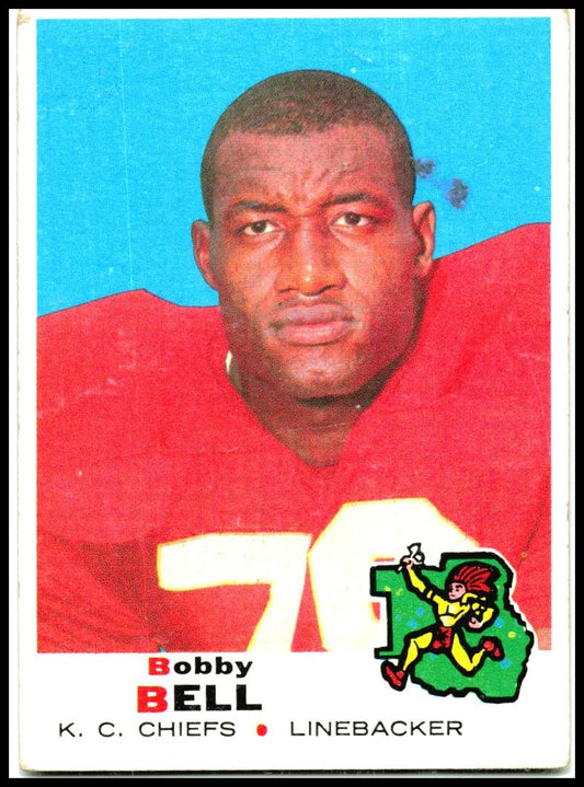 1969 Topps #153 Bobby Bell Kansas City Chiefs