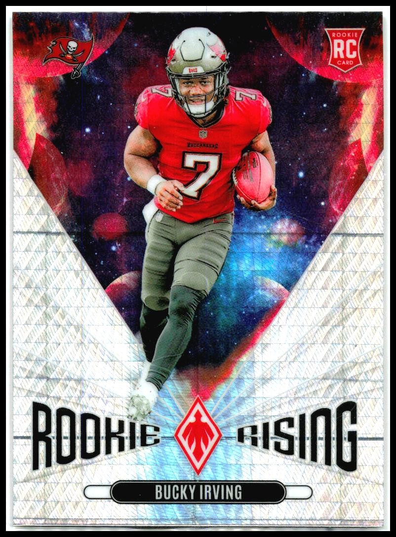 2024 Panini Phoenix Rookie Rising Prism #RR-BIG Bucky Irving Tampa Bay