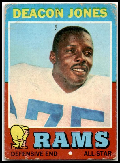 1971 Topps #209 Deacon Jones Los Angeles Rams