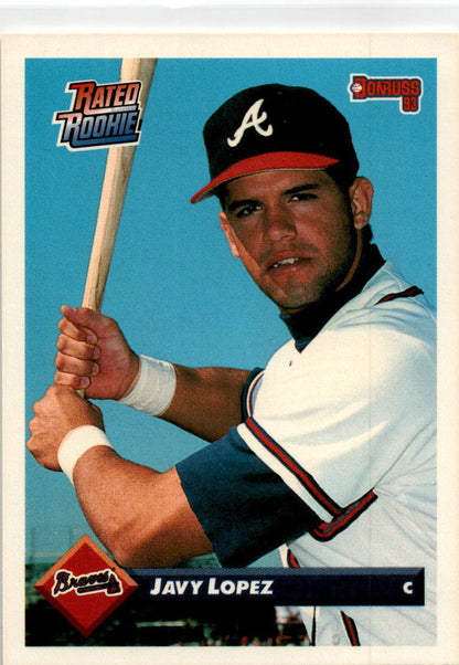 1993 Donruss #782 Javy Lopez Atlanta Braves