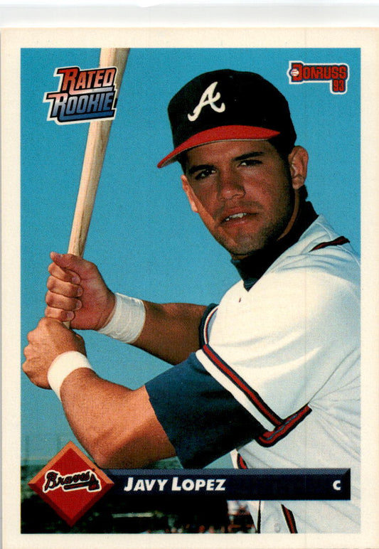 1993 Donruss #782 Javy Lopez Atlanta Braves