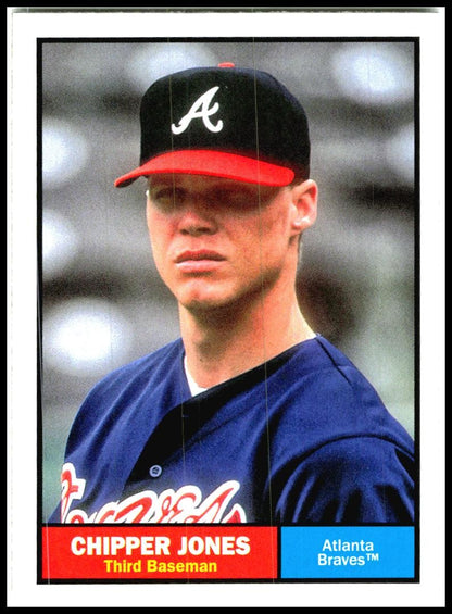 2024 Topps Archives #71 Chipper Jones Atlanta Braves