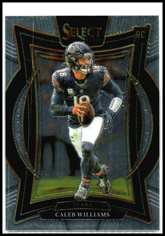 2024 Panini Select #25 Caleb Williams Rookie Chicago Bears