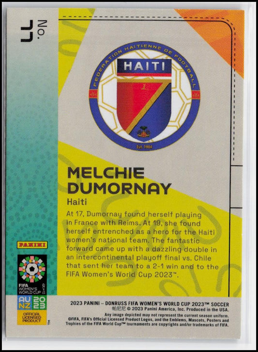 2023 Donruss FIFA Women's World Cup #77 Melchie Dumornay