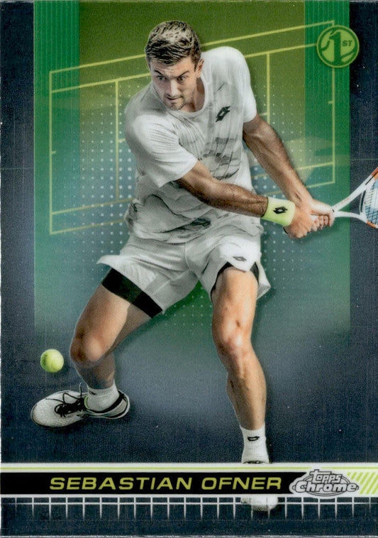 2024 Topps Chrome Tennis #8 Sebastian Ofner