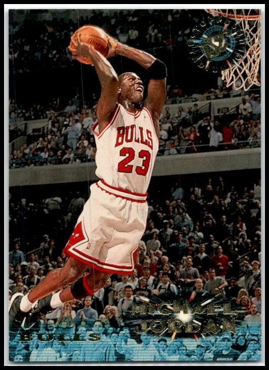 1995-96 Stadium Club #1 Michael Jordan Chicago Bulls