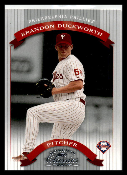 2002 Donruss Classics #24 Brandon Duckworth Philadelphia Phillies