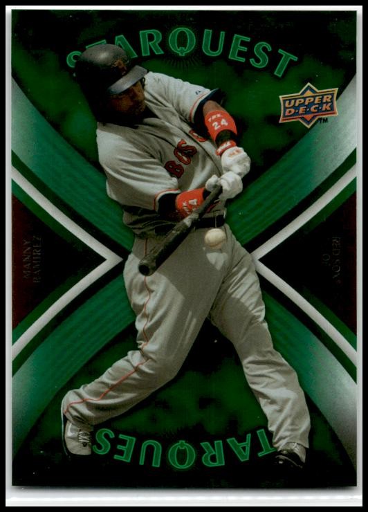 2008 Upper Deck First Edition StarQuest Green Common #SQ-18 Manny Ramirez