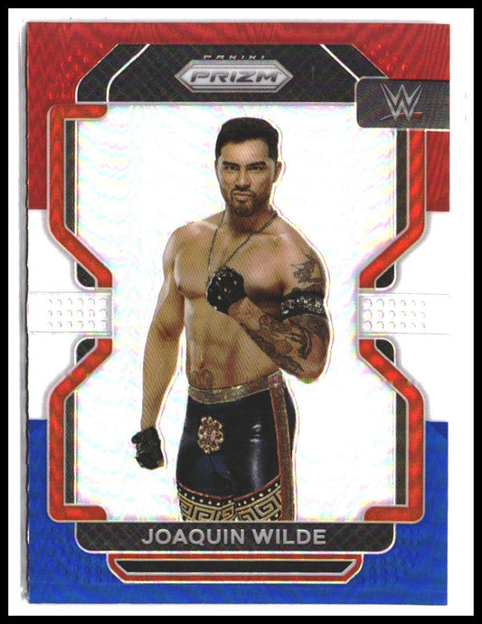 Joaquin Wilde #141 2022 Panini Prizm WWE Red, White and Blue