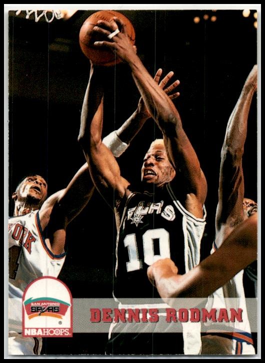 1993-94 Hoops #405 Dennis Rodman San Antonio Spurs