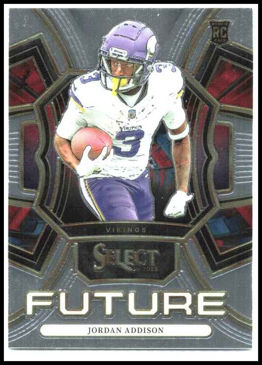 2023 Panini Select Select Future #FUT-JAD Jordan Addison Minnesota Vikings