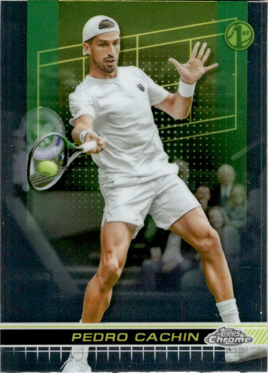 2024 Topps Chrome Tennis #112 Pedro Cachin