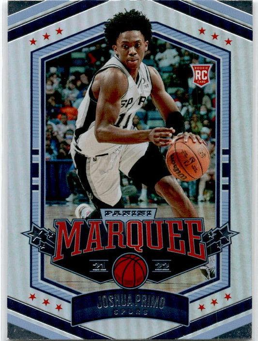 2021-22 Panini Chronicles #337 Joshua Primo San Antonio Spurs