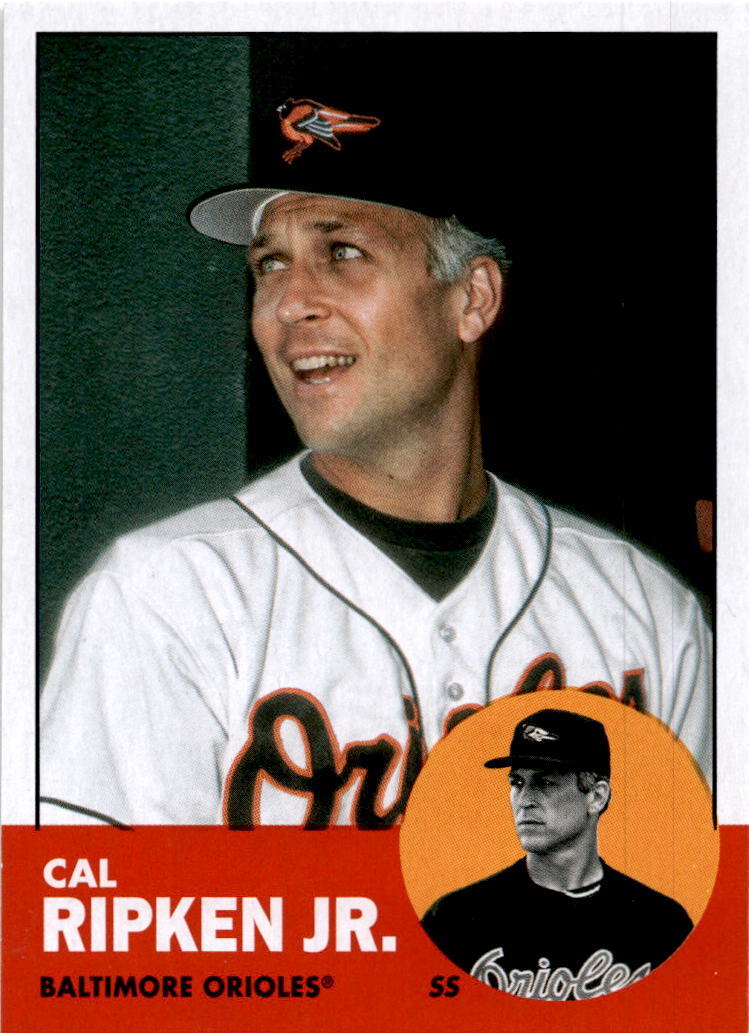 2021 Topps Archives #69 Cal Ripken Jr. 1963 Topps Design Baltimore Orioles