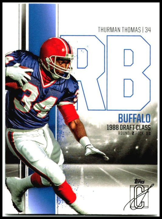 2024 Topps Signature Class #5 Thurman Thomas Buffalo Bills