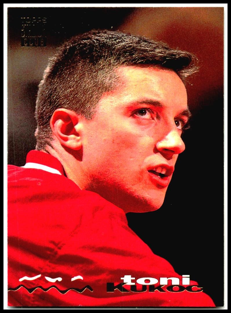 1993-94 Stadium Club #336 Toni Kukoc Rookie Chicago Bulls