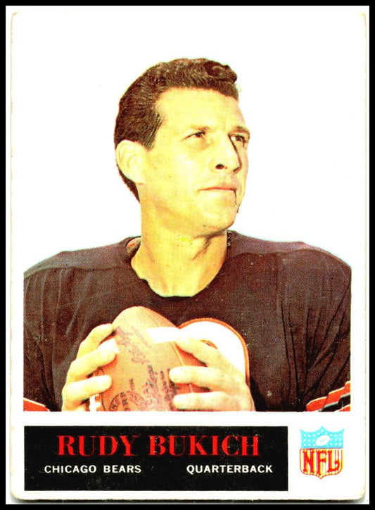 1965 Philadelphia #18 Rudy Bukich Rookie Chicago Bears