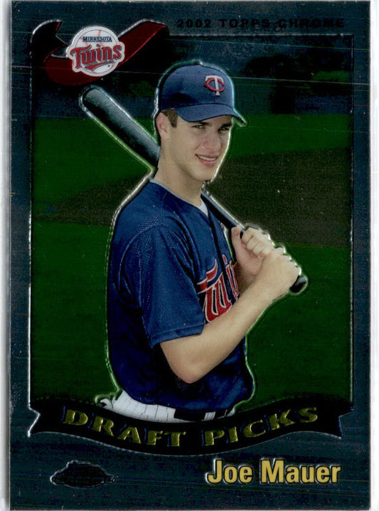 2002 Topps Chrome #622 Joe Mauer Rookie  Minnesota Twins