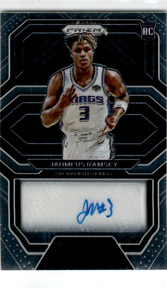 2020 Panini Prizm #RP-JRS Jahmi'us Ramsey  Rookie Auto Sacramento Kings