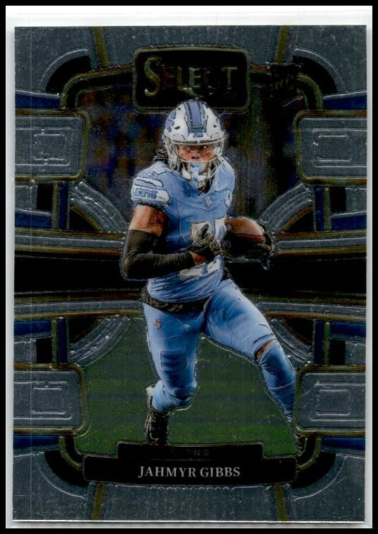 2023 Panini Select #34 Jahmyr Gibbs Rookie Detroit Lions