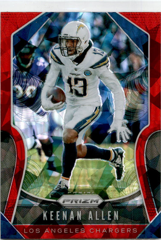 2019 Panini Prizm Red Ice  #216 Keenan Allen Los Angeles Chargers
