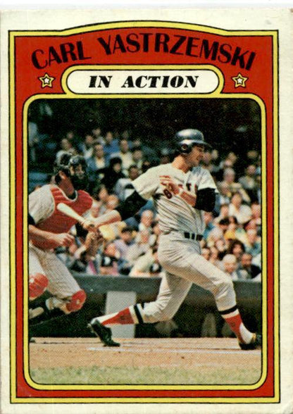 1972 Topps #38 Carl Yastrzemski Boston Red Sox