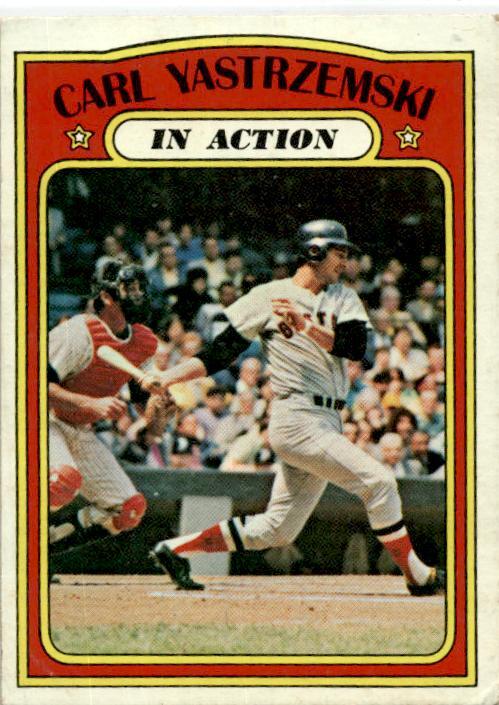 1972 Topps #38 Carl Yastrzemski Boston Red Sox