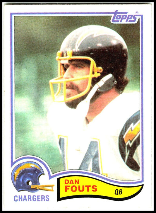 1982 Topps #230 Dan Fouts San Diego Chargers