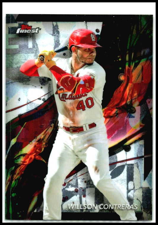 2024 Finest #66 Willson Contreras St. Louis Cardinals