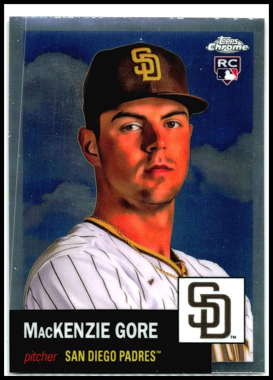 2022 Topps Chrome Platinum Anniversary #132 MacKenzie Gore Rookie Padres