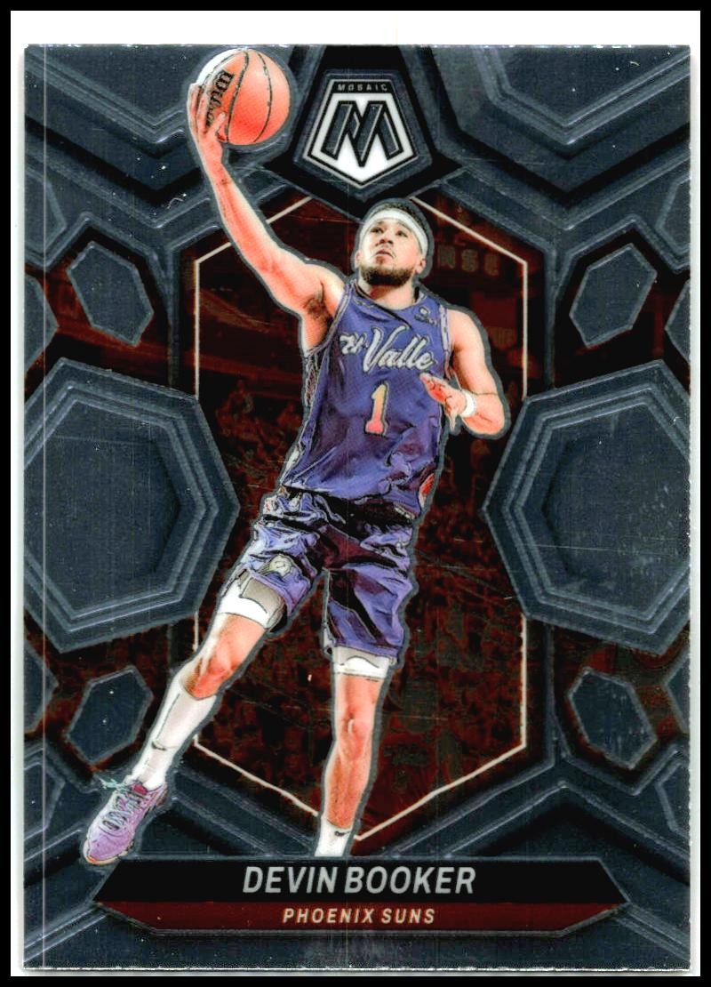 2023-24 Panini Mosaic #125 Devin Booker Phoenix Suns