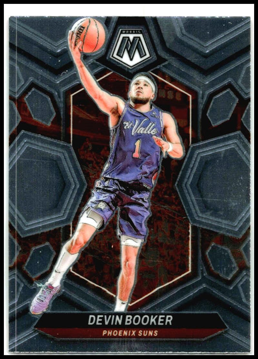 2023-24 Panini Mosaic #125 Devin Booker Phoenix Suns