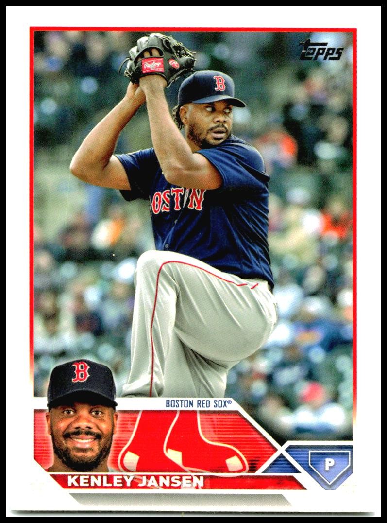 2023 Topps Update #US306 Kenley Jansen Boston Red Sox