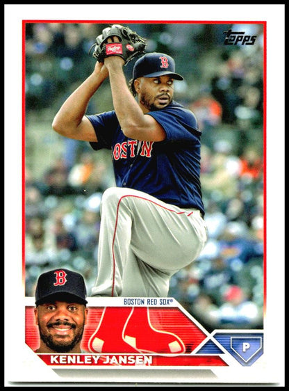 2023 Topps Update #US306 Kenley Jansen Boston Red Sox