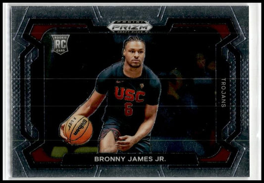 2024 Panini Prizm Draft Picks #86b Bronny James Jr. LA Lakers