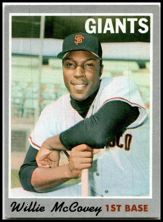 1970 Topps #250 Willie McCovey San Francisco Giants