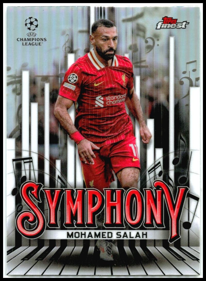 2024-25 Topps Finest UEFA #SY-11 Mohamed Salah