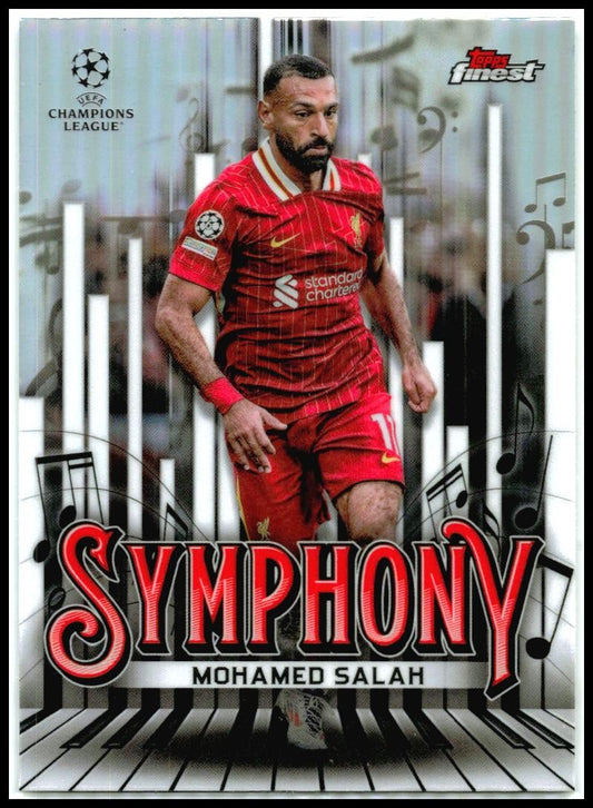 2024-25 Topps Finest UEFA #SY-11 Mohamed Salah