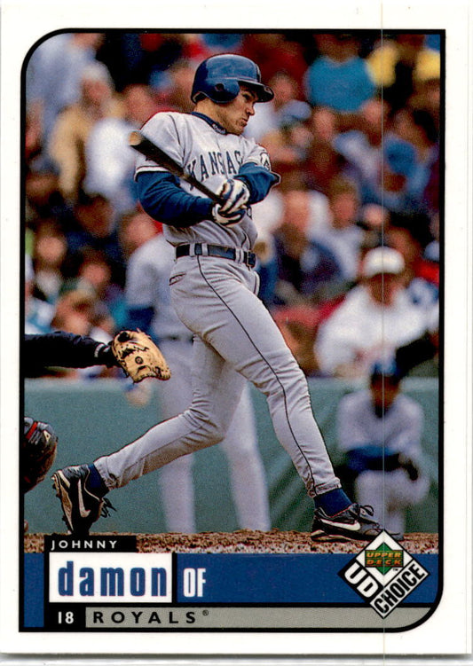 1999 UD Choice #96 Johnny Damon Kansas City Royals
