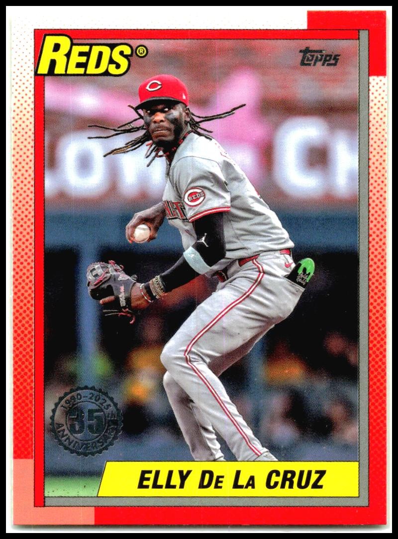 2025 Topps 1990 Topps 35th Anniversary #T90-20 Elly De La Cruz Reds