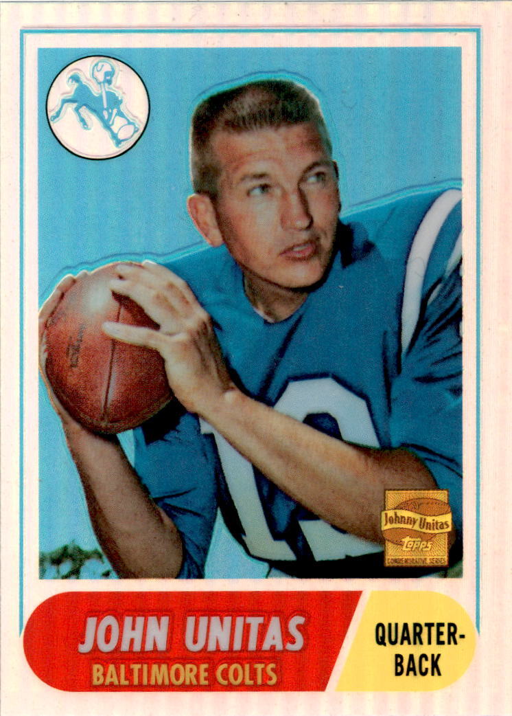 2000 Topps #100 John Unitas Baltimore Colts