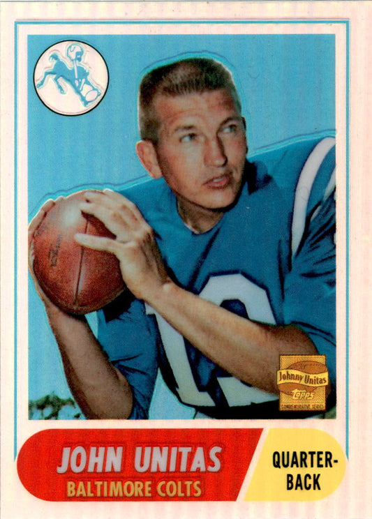 2000 Topps #100 John Unitas Baltimore Colts