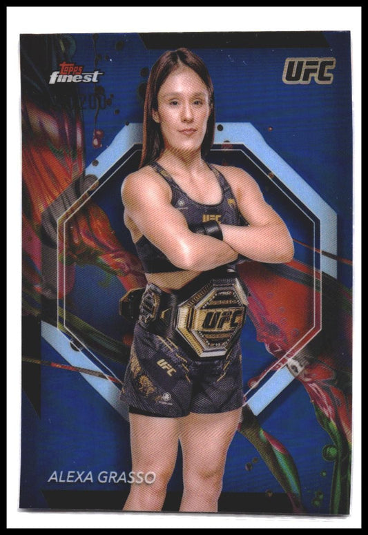 Alexa Grasso #60 2024 Topps Finest UFC