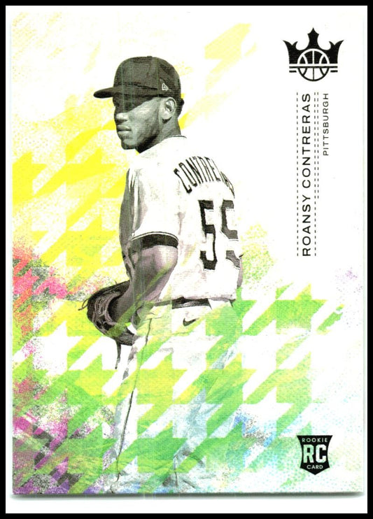 2022 Panini Diamond Kings #165 Roansy Contreras Rookie Pittsburgh Pirates