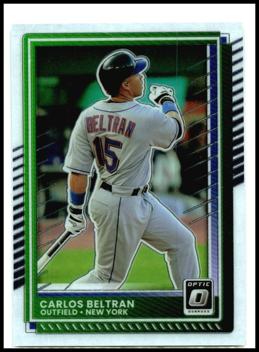 2025 Donruss #4 Carlos Beltran New York Mets