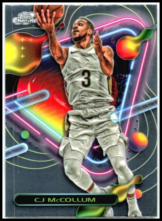 2023-24 Topps Chrome Cosmic #79 CJ McCollum