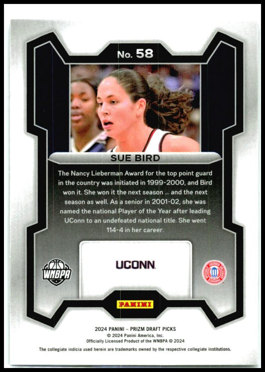 2024 Panini Prizm Draft Picks #58 Sue Bird Strorm